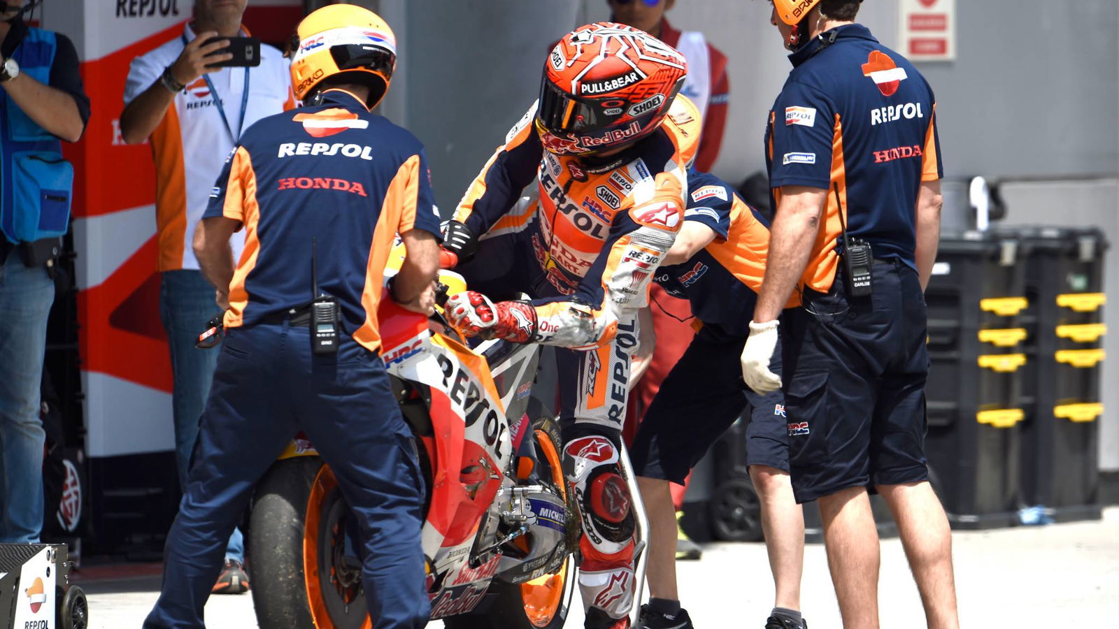 Marquez: 'It was a big save' - VIDEO