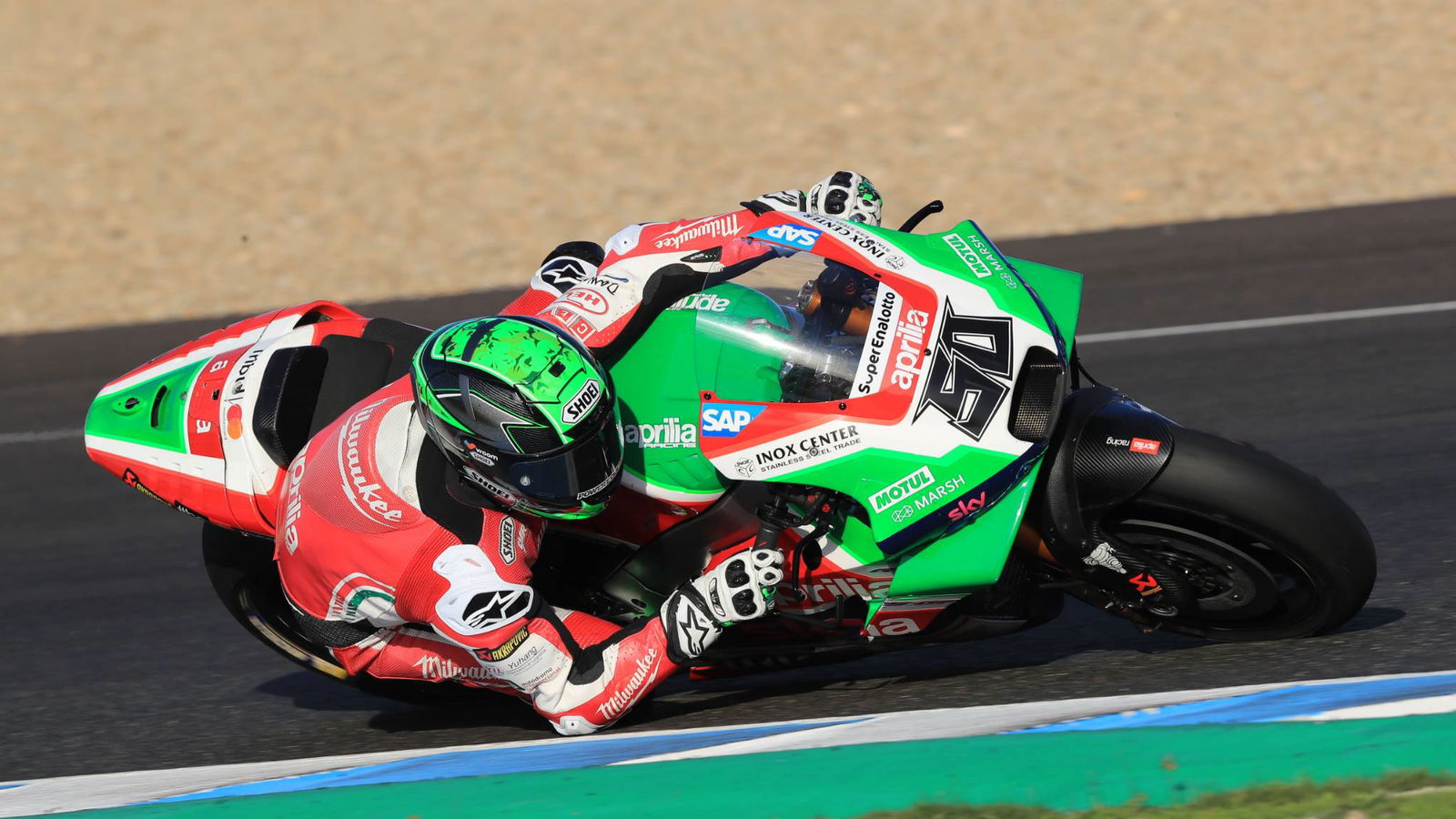 Laverty: It was the opposite bike!