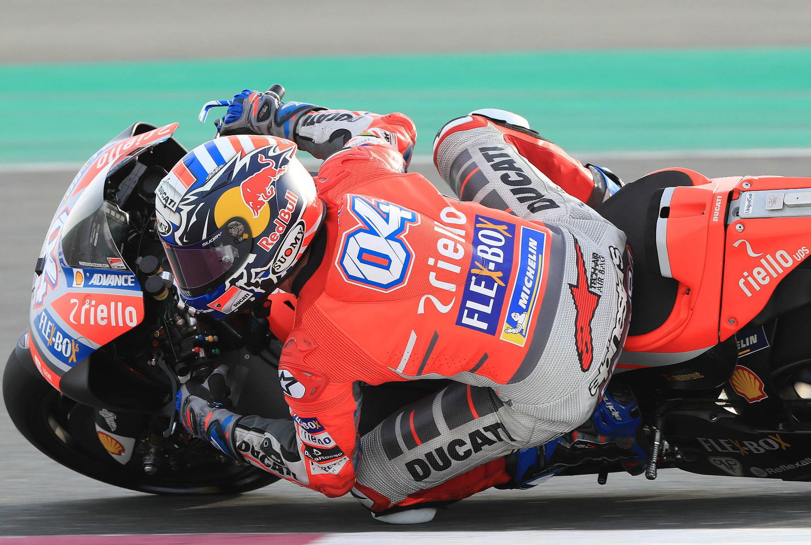 Dovizioso leads Rossi in FP1