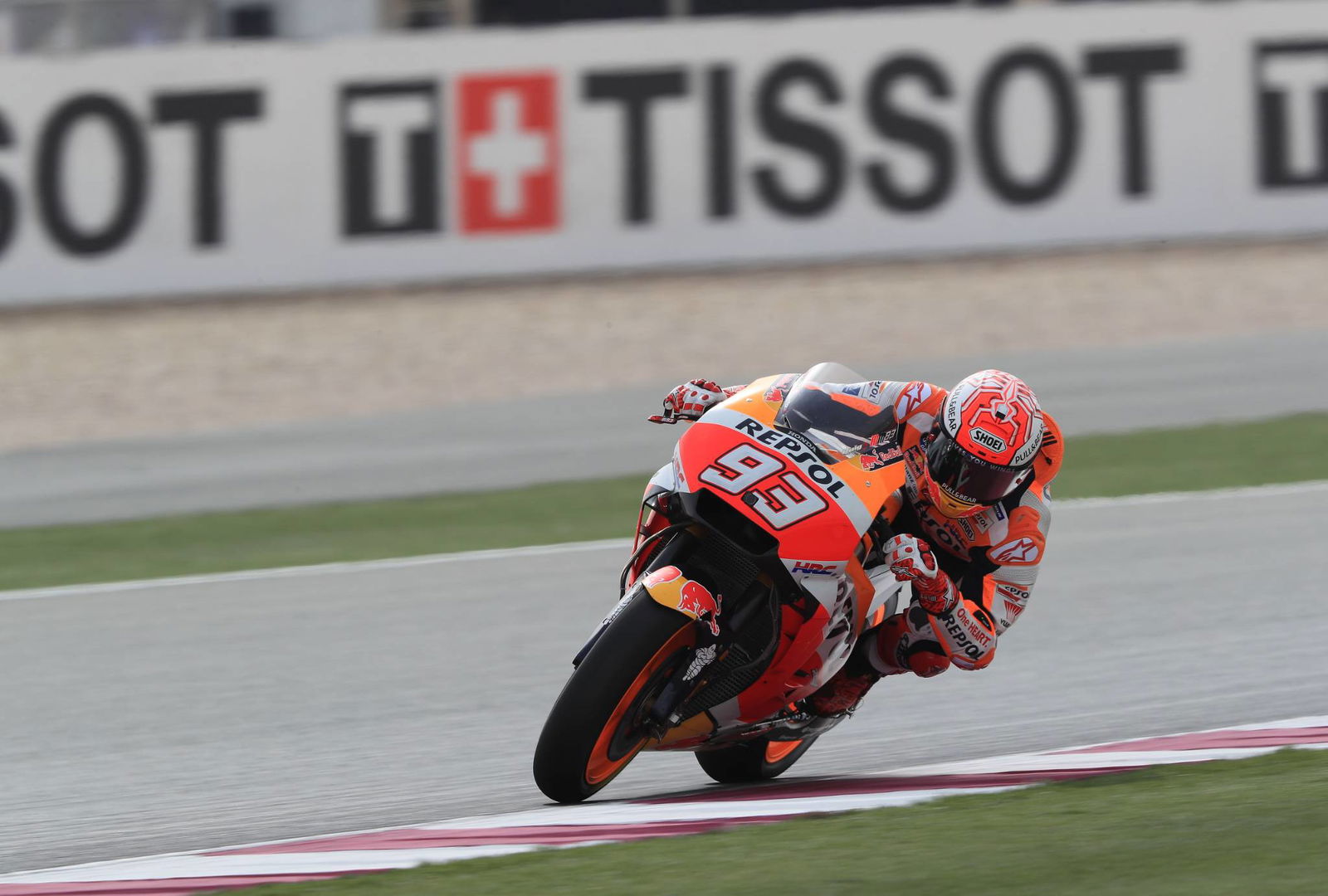 Marquez memimpin Dovizioso dan Petrucci dalam pemanasan