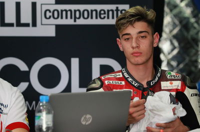 Moto3 Argentina: Kutub pertama untuk Arbolino saat hujan berhenti bermain