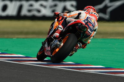 Marquez fastest, Dovizioso last in FP2