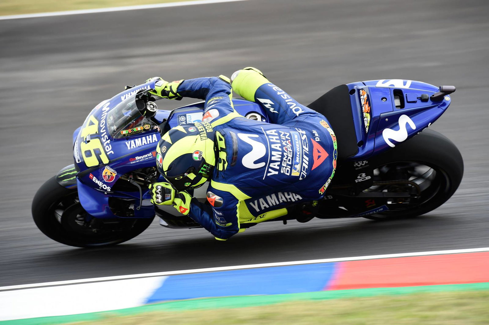 Marquez master slippery Termas - Vinales miss, pitlane save