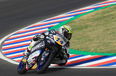 Moto3 Argentina: First pole for Arbolino as rain stops play