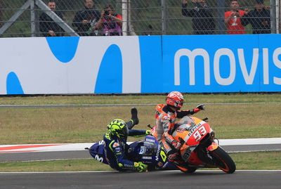 PICTURES and VIDEO: Marquez, Rossi clash in Argentina