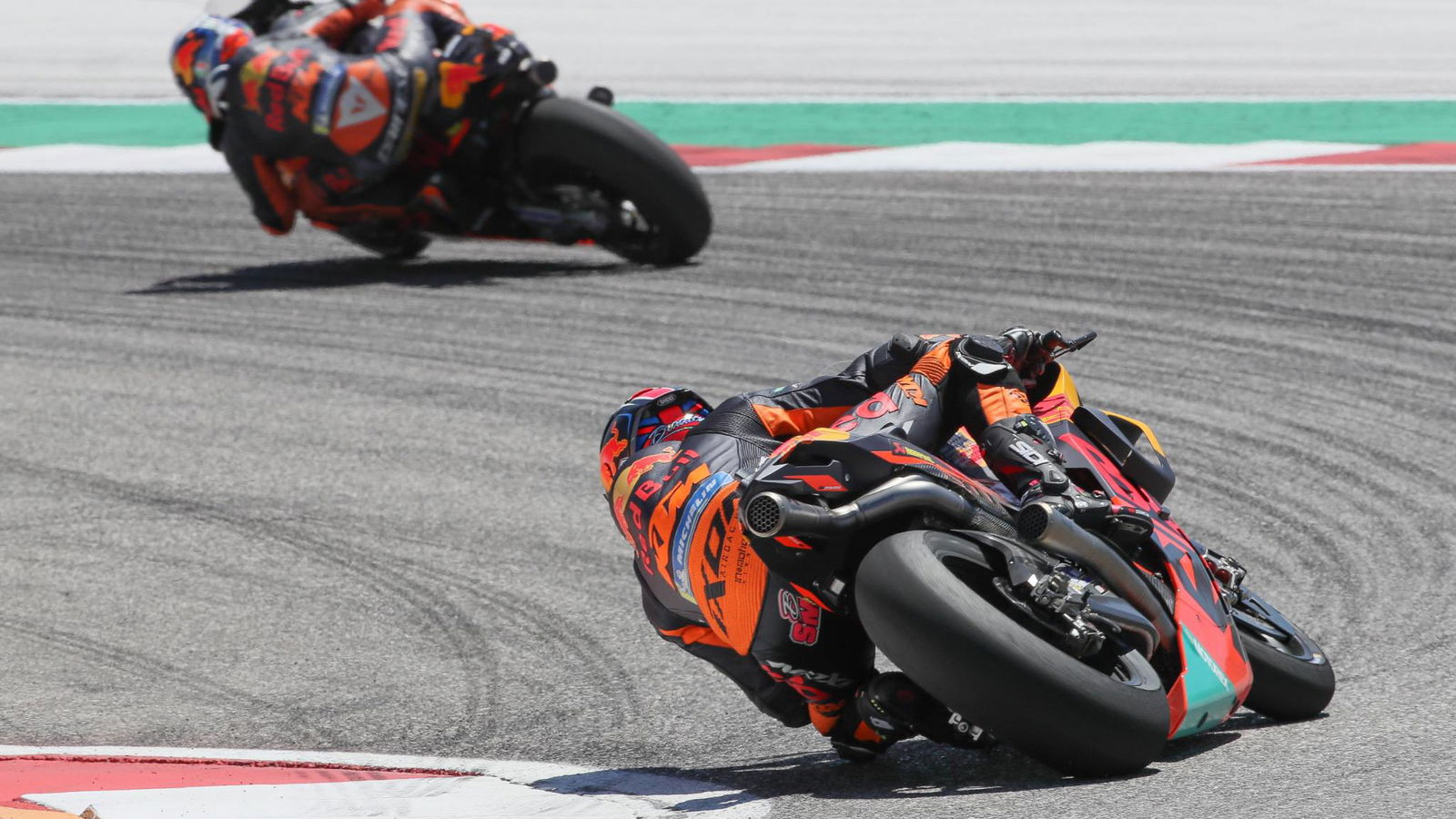KTM happy with points from hard weekend