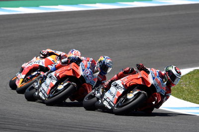 Chain Reaction: Lorenzo, Pedrosa, Dovizioso skittled in Spain