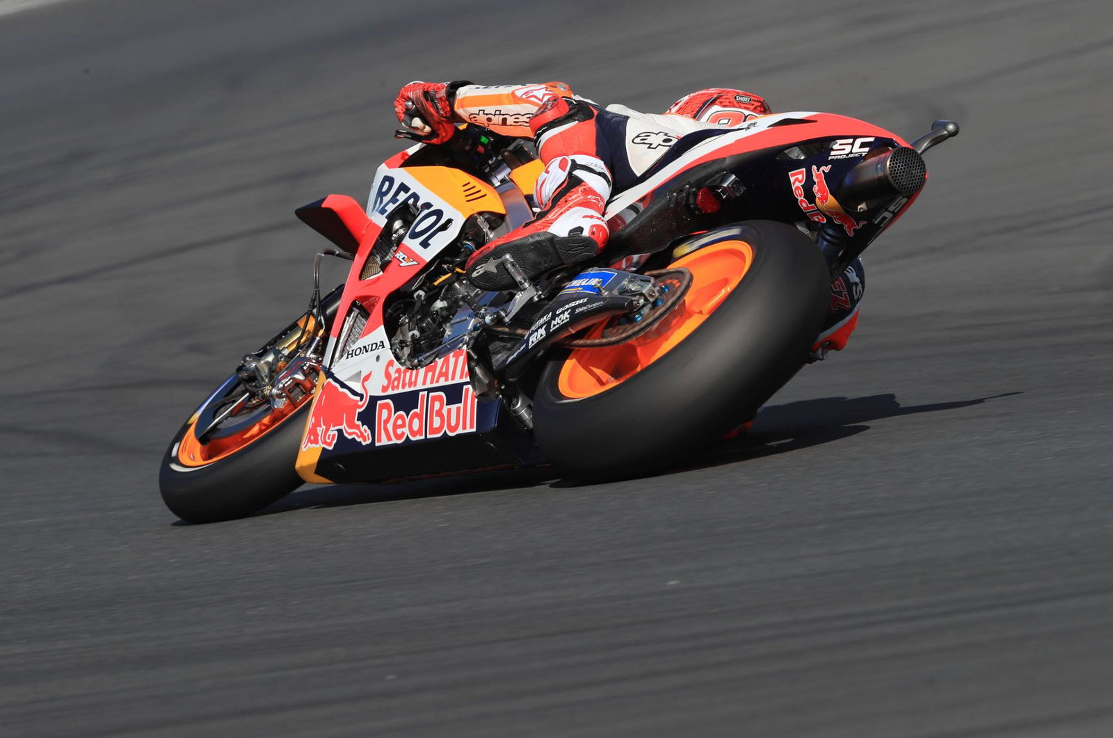 Marquez dan Dovizioso memimpin pemanasan, Zarco terjatuh