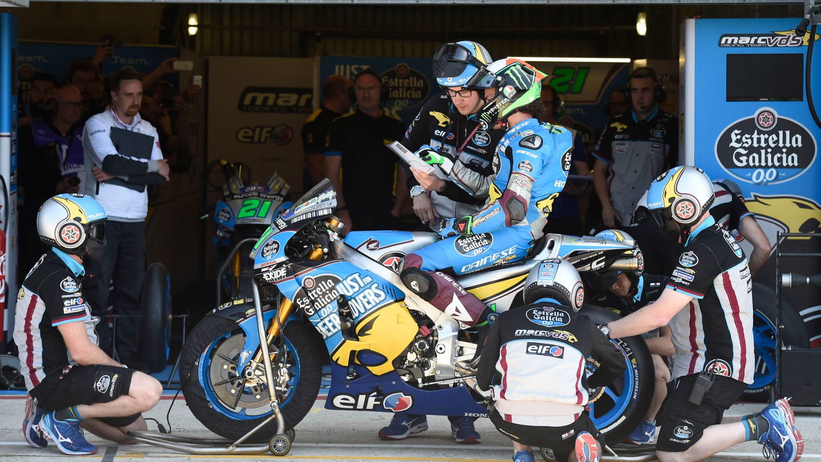 Riders keep focus despite Marc VDS 'storm'