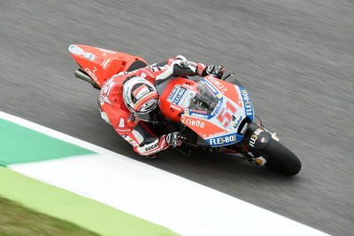 Pirro hospitalised after FP2 crash