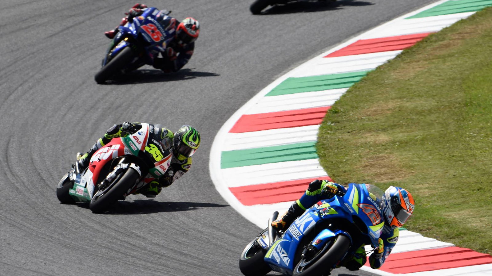 Rins has ‘big smile, enjoys’ podium fight