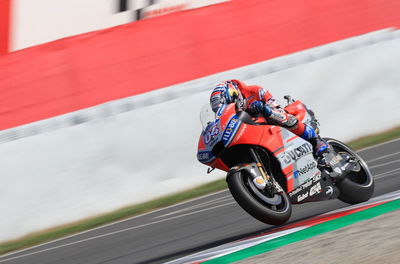 Dovizioso fastest, Rabat surprises in warm-up