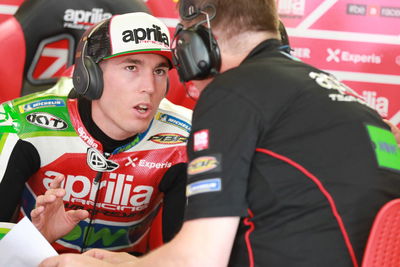 ‘I’d like to keep riding for Aprilia until I retire” 