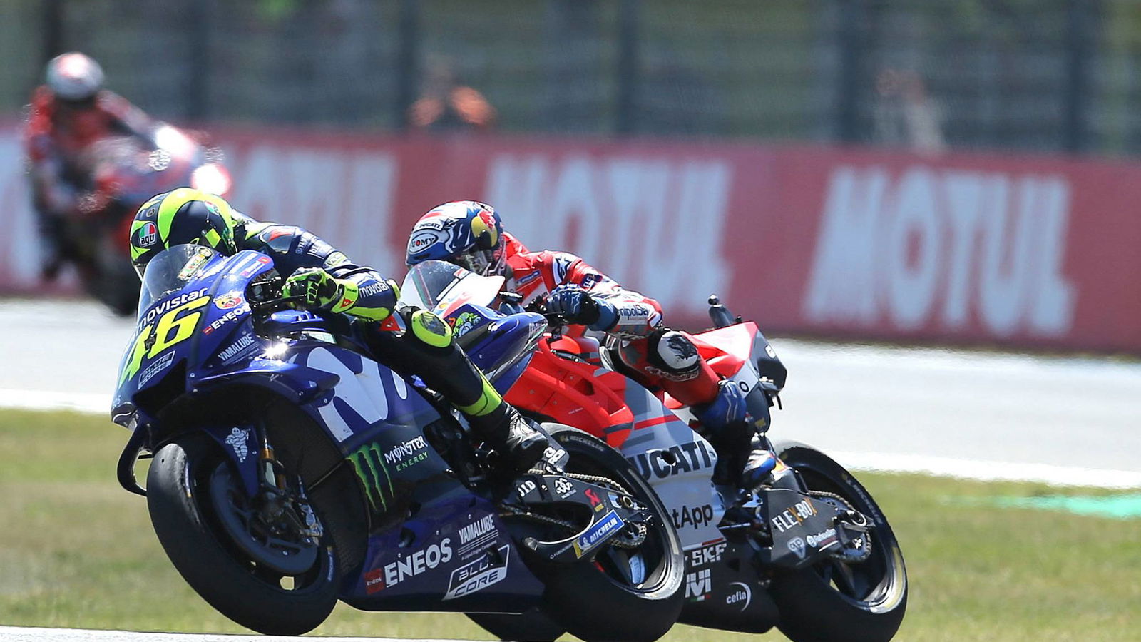 Pengereman buruk: Rossi, insiden Dovizioso 'tidak pintar'