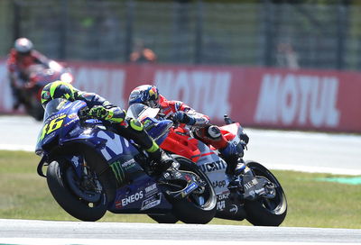 Braking bad: Rossi, Dovizioso incident 'not clever'