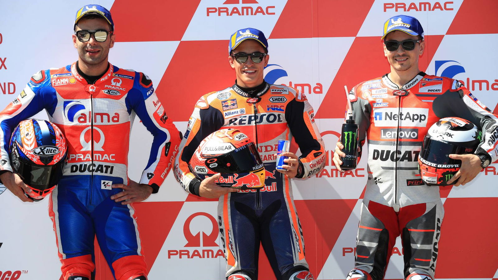 Marquez snatches pole off Petrucci