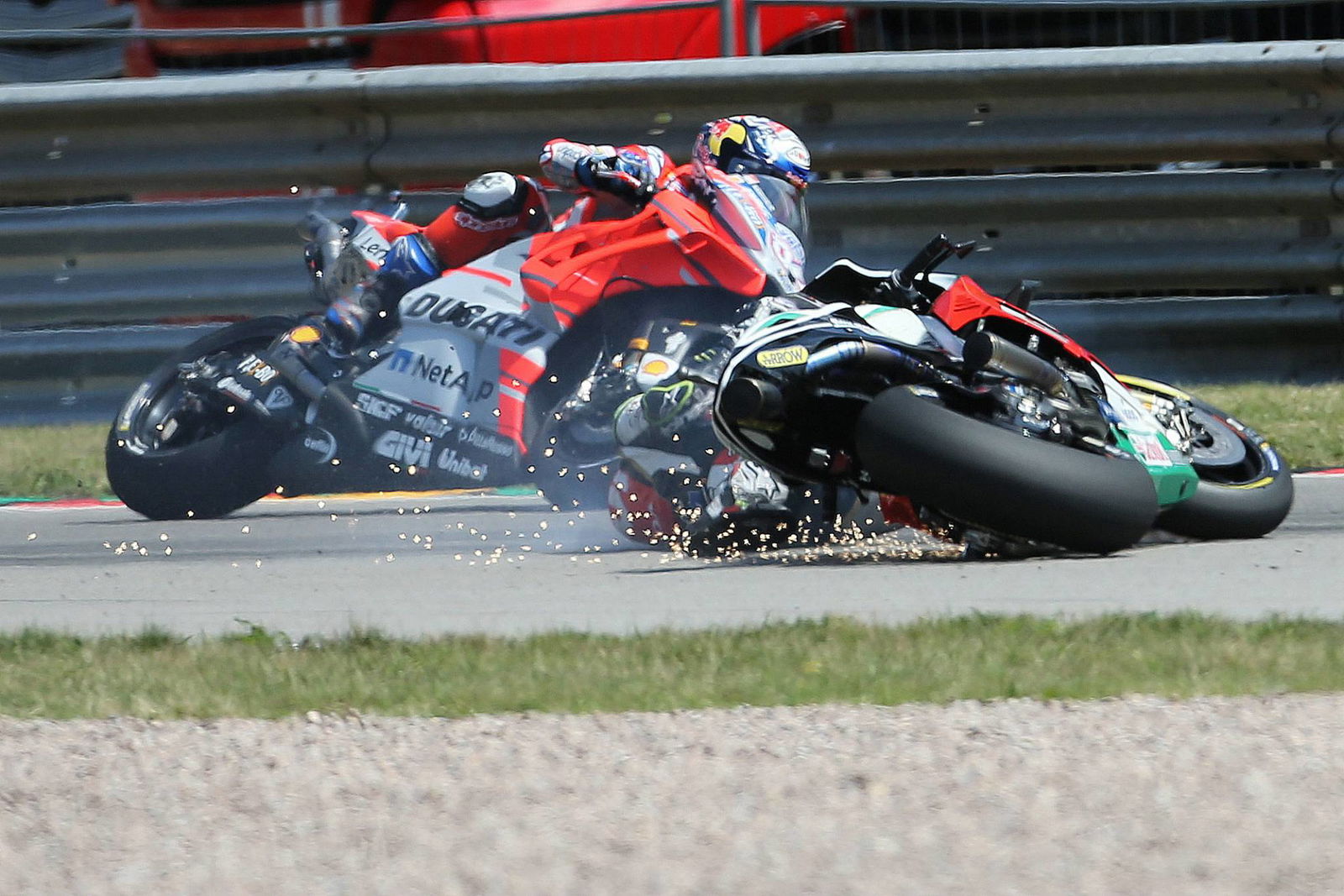 In with the fans: Marquez explains grandstand celebration!