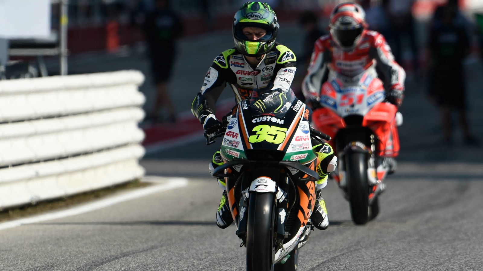Crutchlow: Melawan Honda, kekuatan Ducati menciptakan pertarungan ketat