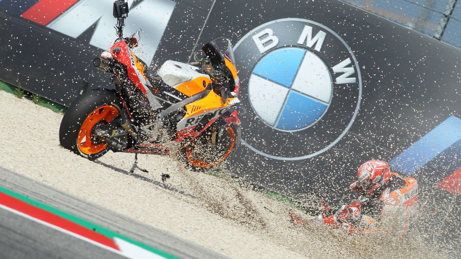 Drama Marquez: Crash, Sprint, Scooter, Stone