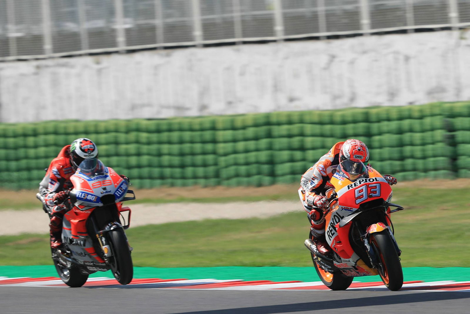 Marquez tidak menyenangkan dalam pemanasan pagi