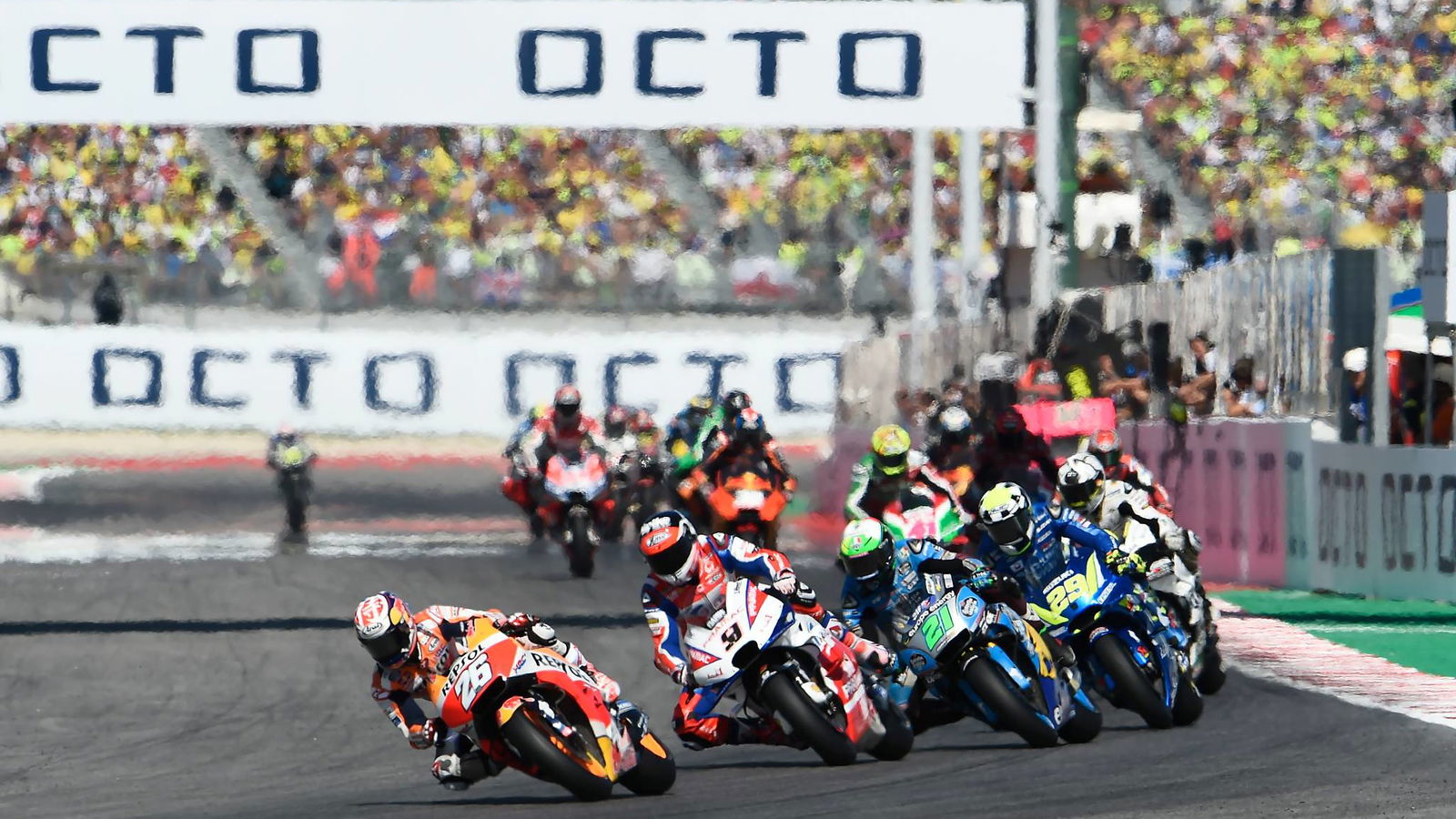 Pedrosa 'too far' as podium drought continues