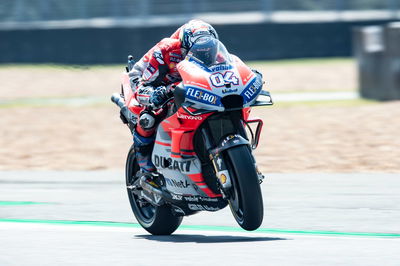 Dovizioso leads Rossi and Vinales as Lorenzo returns