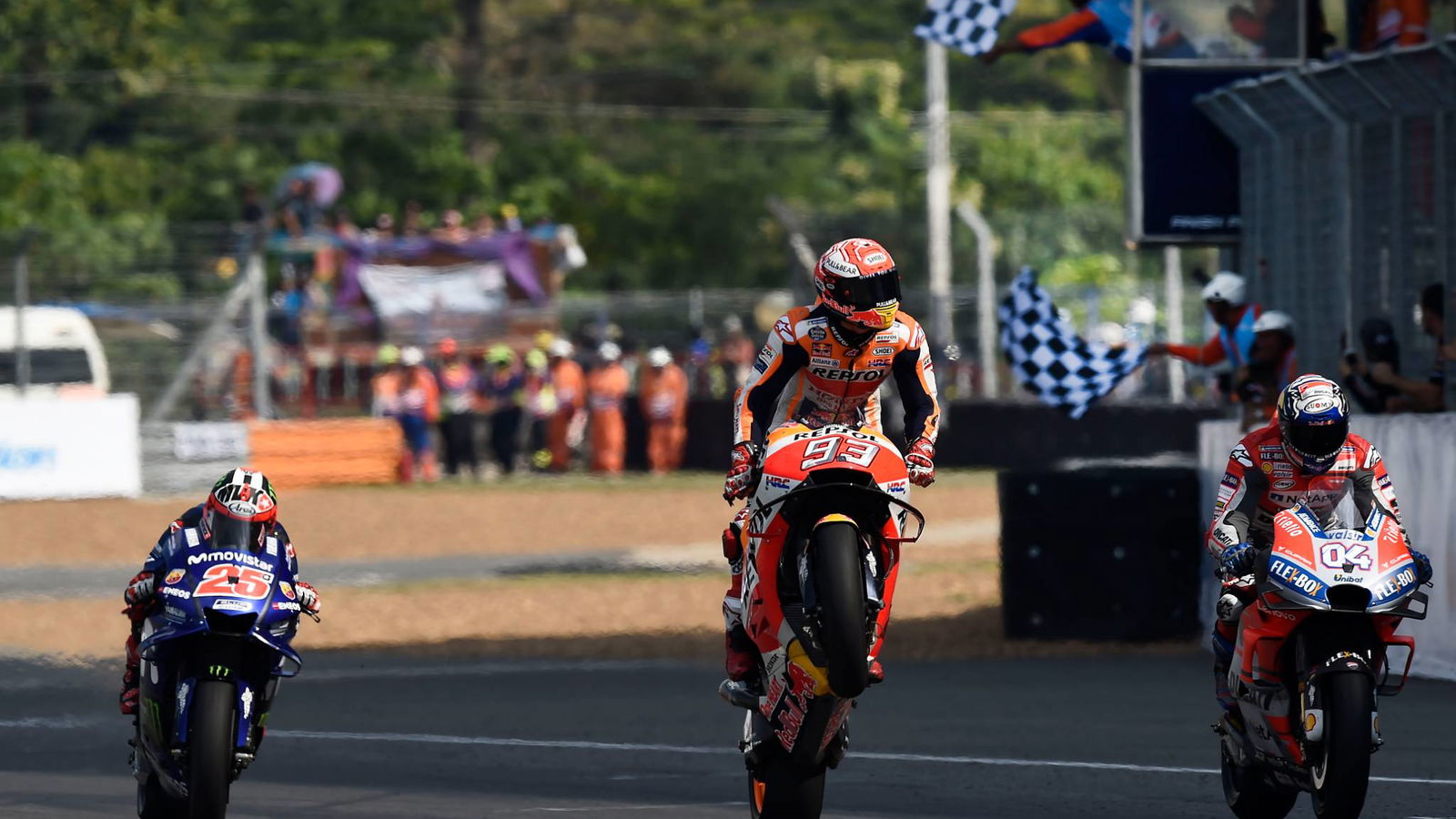 Marquez: Akhirnya, kami mengalahkan Dovi di lap terakhir!
