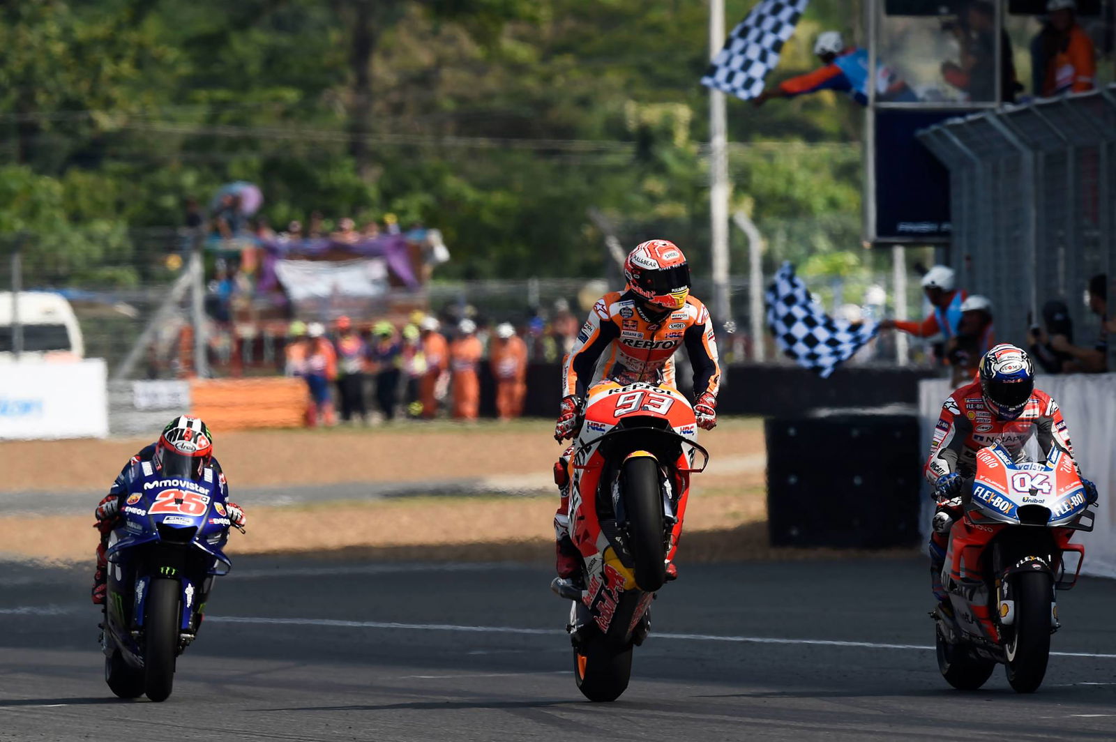 Dovizioso senang bisa melawan Marquez dengan cara 'aman'