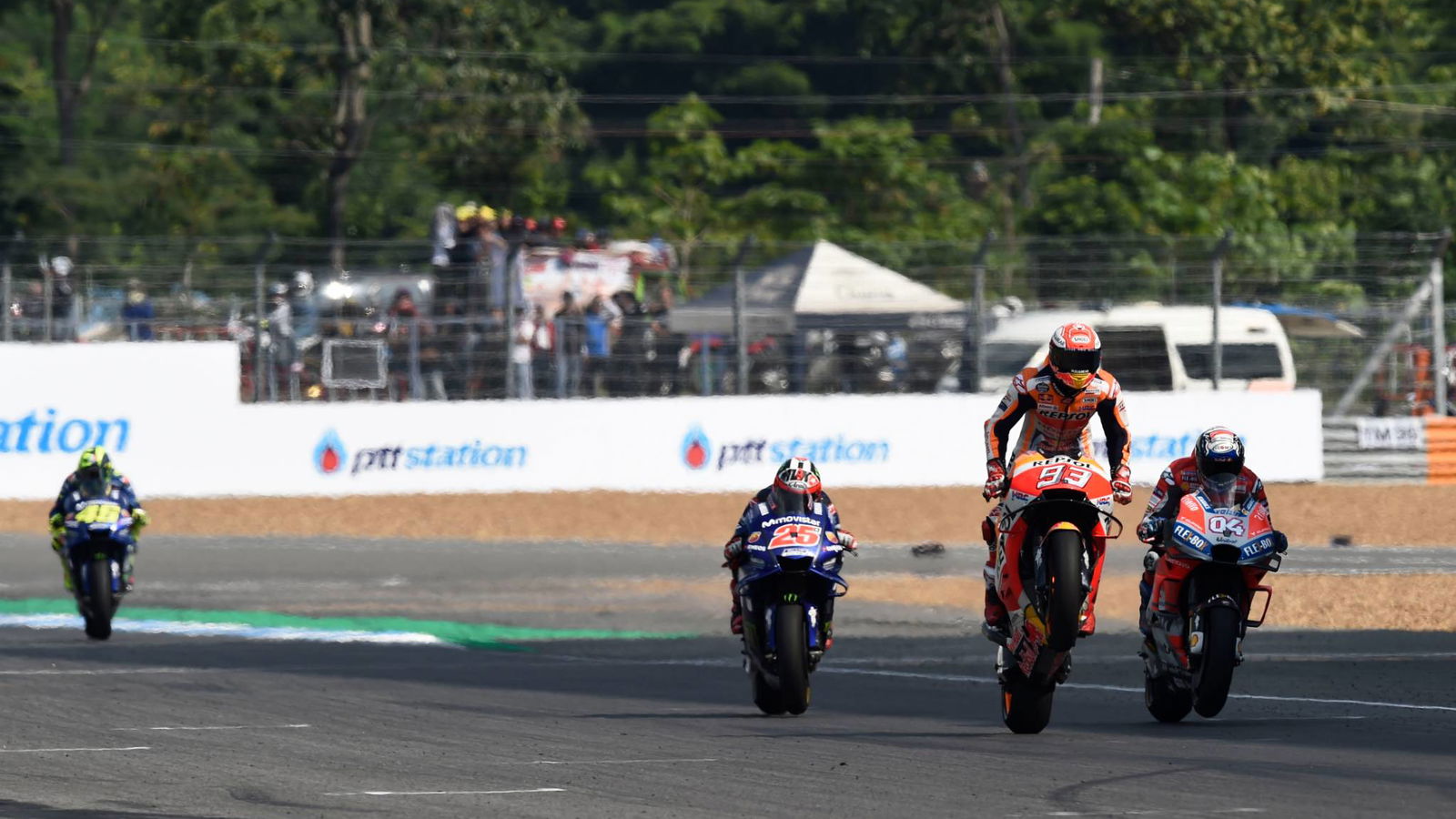 Dovizioso: Saya akan mencoba dan mendapatkan balasan atas Marquez