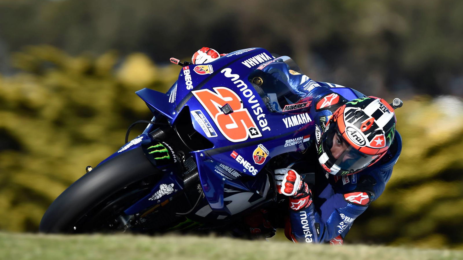 Vinales 'senang' dengan potensi podiumnya