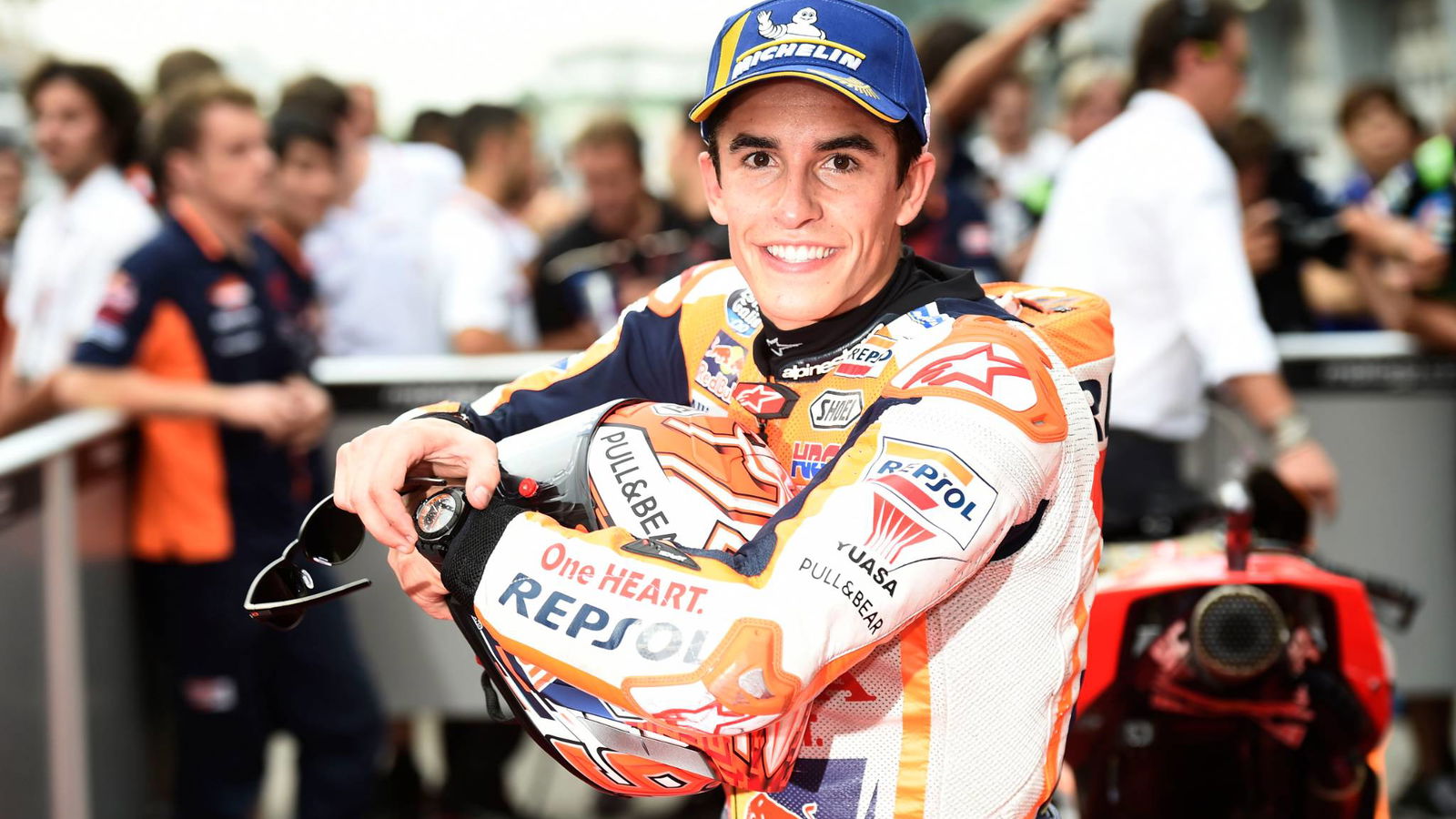 Changeable conditions played into my hands, says Marquez