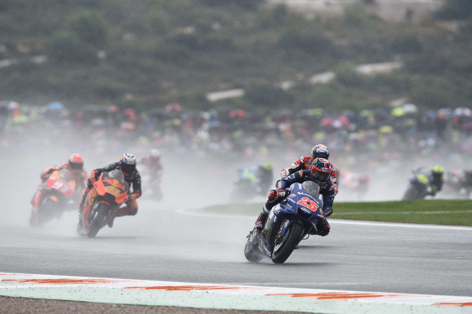 Rossi on Valencia crash: A s**t emotion