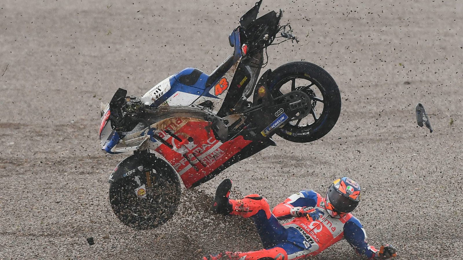 Miller: Bendera merah MotoGP Valencia menunda lelucon