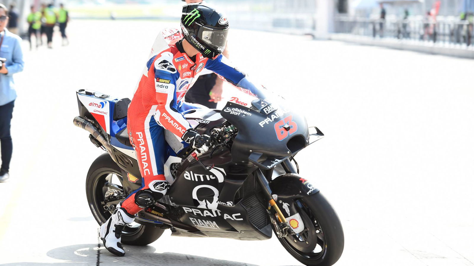 '65% 'Bagnaia pingsan dengan posisi kedua di Sepang