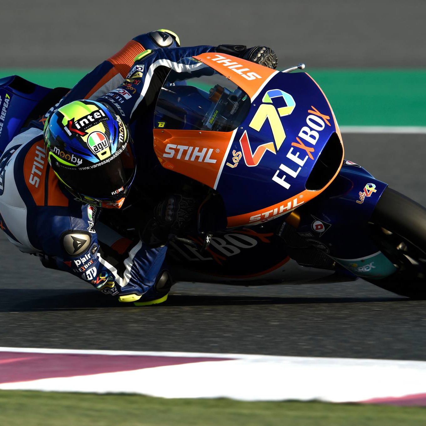 Qatar Moto2 test times - Combined