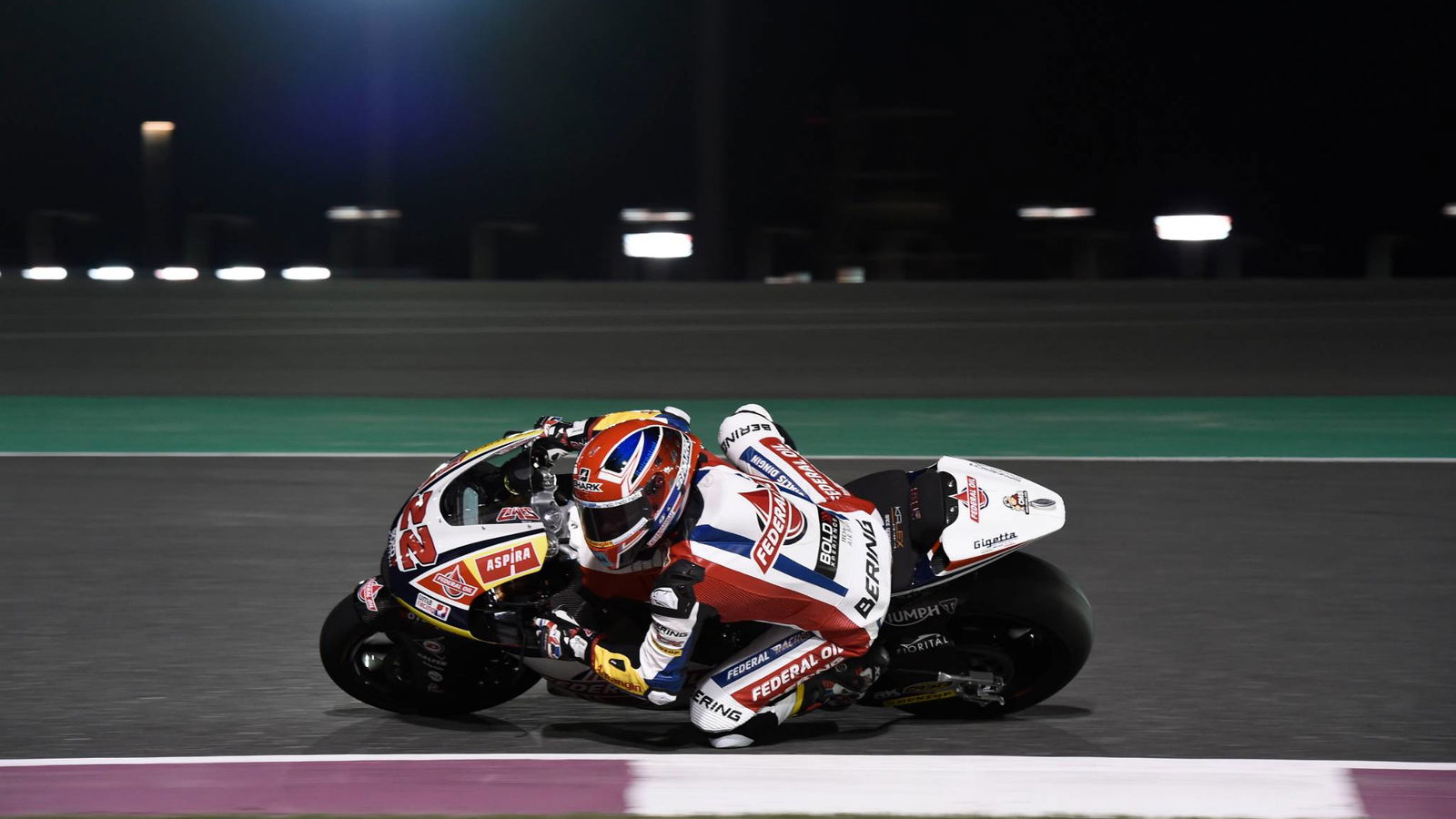 Qatar Moto2 test times - Combined