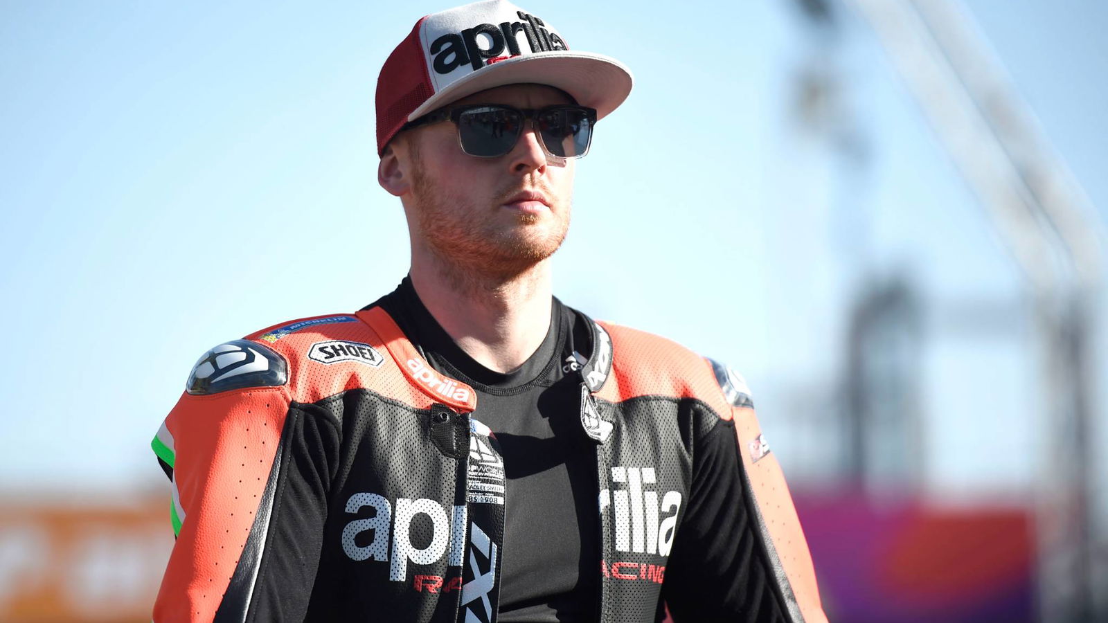 Smith learning through Aprilia test rider, TV eyes