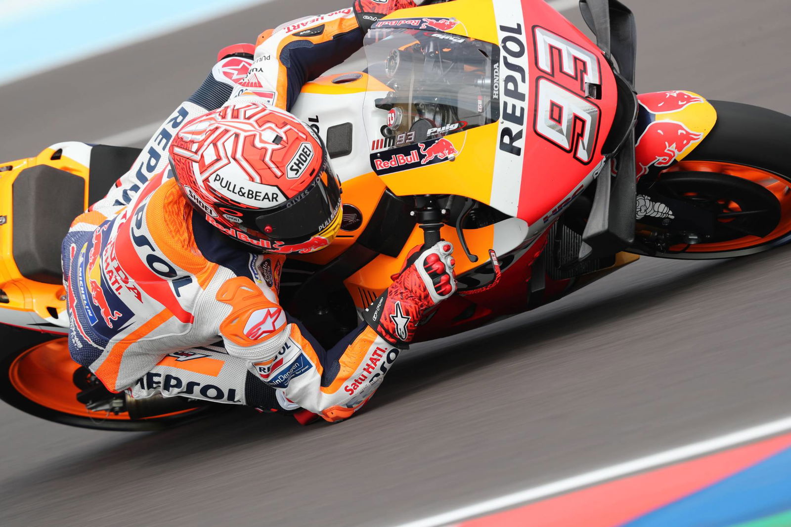 Marquez meningkatkan kecepatan saat Dovizioso masuk ke Q2 setelah kecelakaan