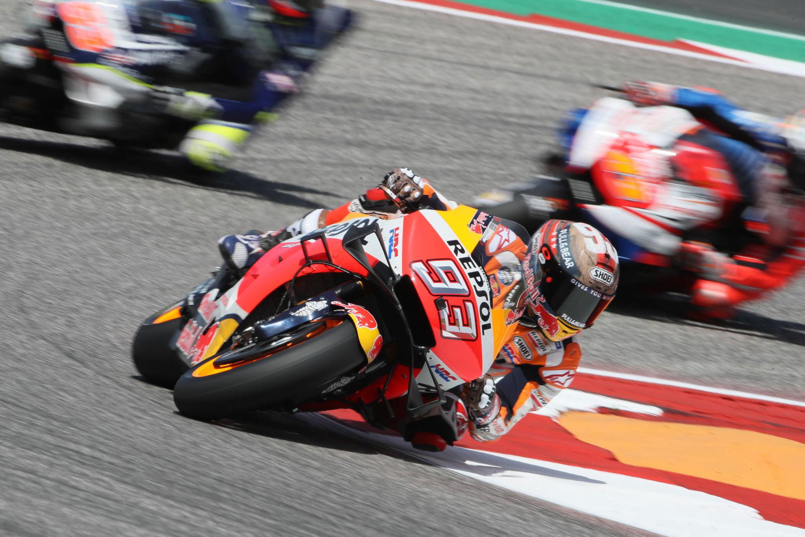 Pole-sitter Marquez leads Dovizioso in warm-up