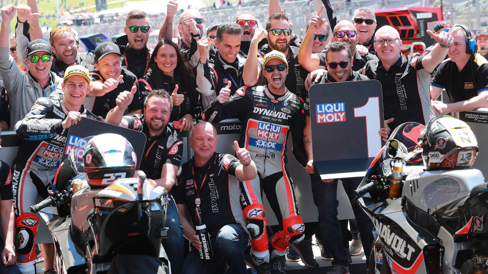 Moto2: Luthi 'Saya mulai berteriak'