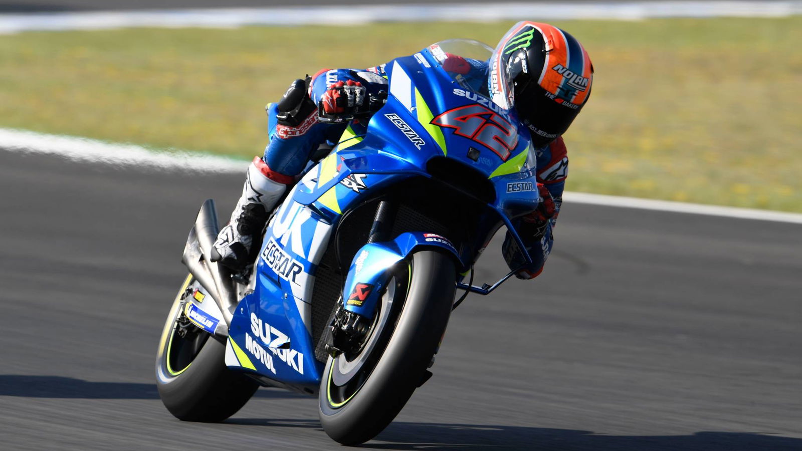 Rins holds back Suzuki soft tyre pace