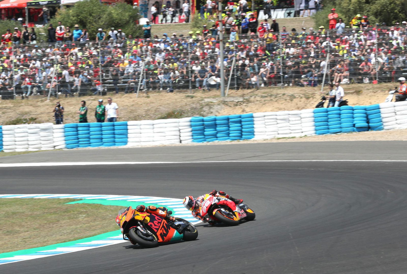 Marquez: Membuang penantang gelar MotoGP tanpa tekanan