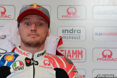 Jack Miller tests Ducati Panigale V4 R Superbike