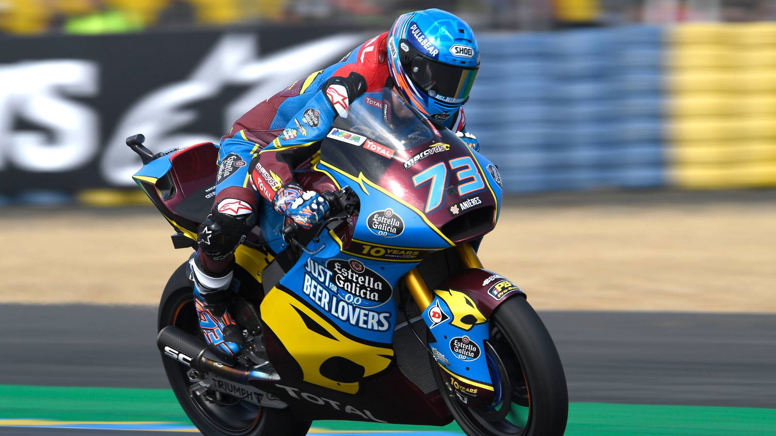 Moto2 Le Mans: Marquez melepaskan diri untuk meraih kemenangan dominan