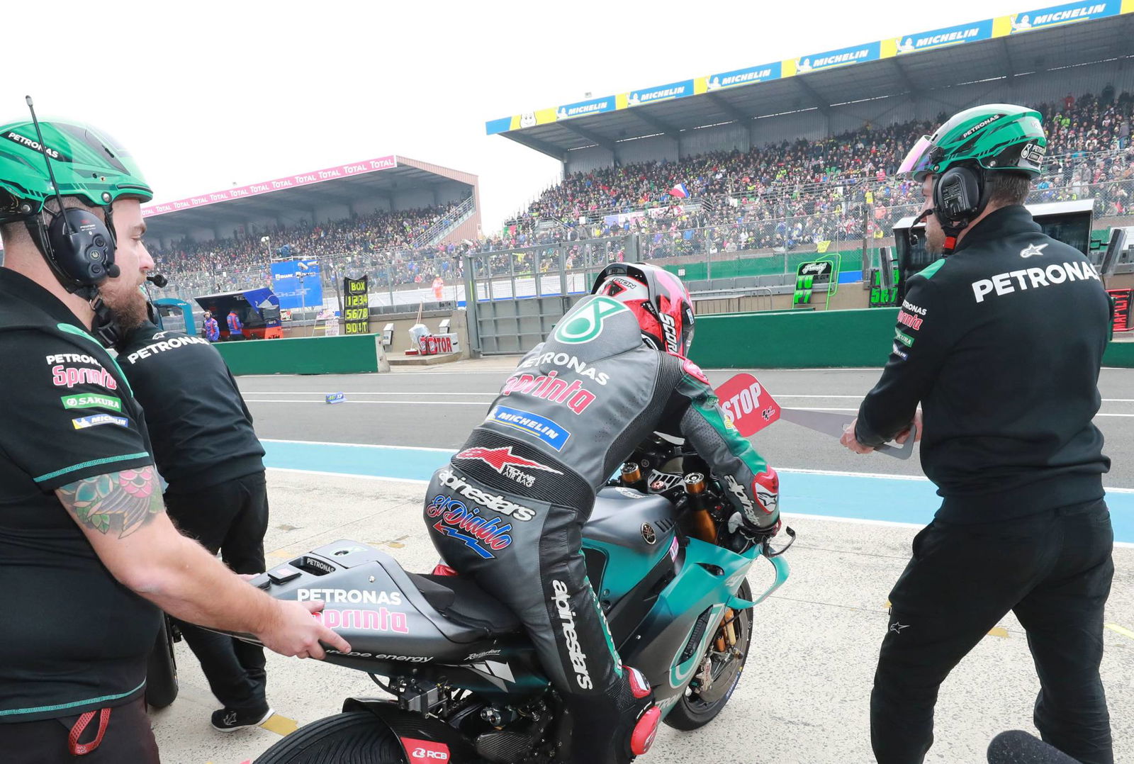 Morbidelli: 'Banyak emosi, sedikit tekanan'