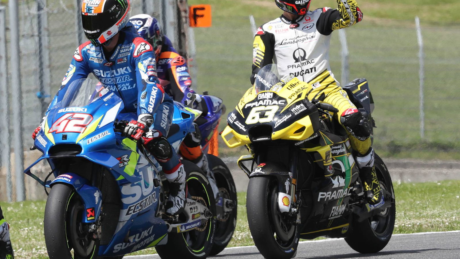 ‘Energised’ Bagnaia surprises to top Friday timesheets