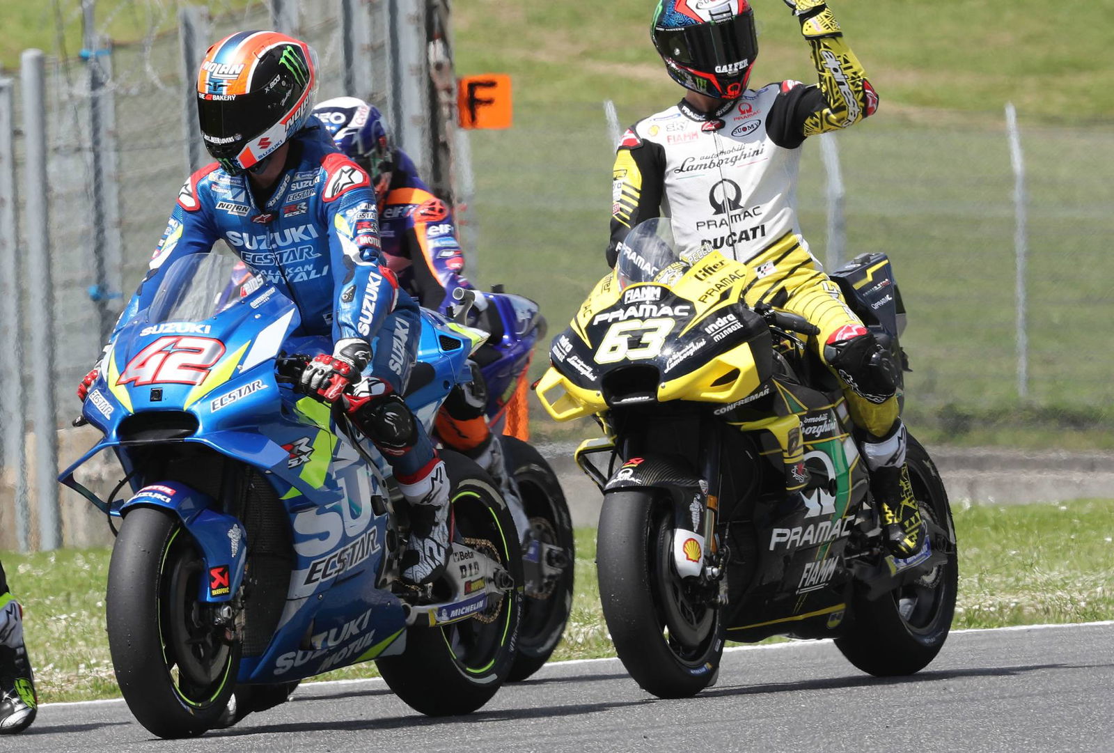 Dovizioso ‘not happy, can’t ride how I want’