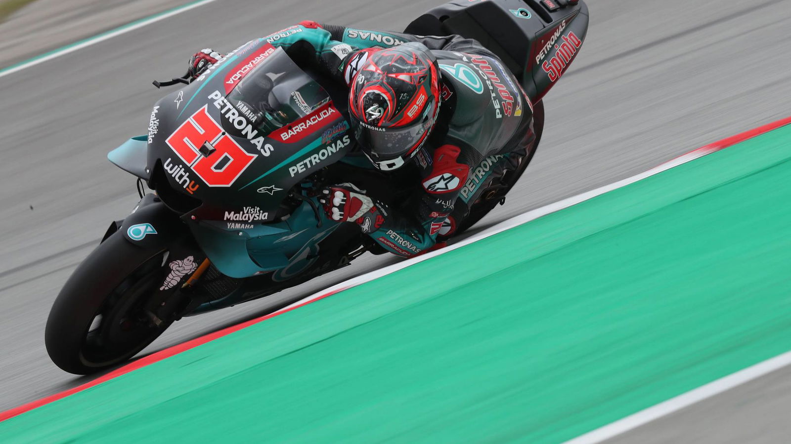 Quartararo mengalahkan saingannya untuk mengatur kecepatan latihan MotoGP Catalunya