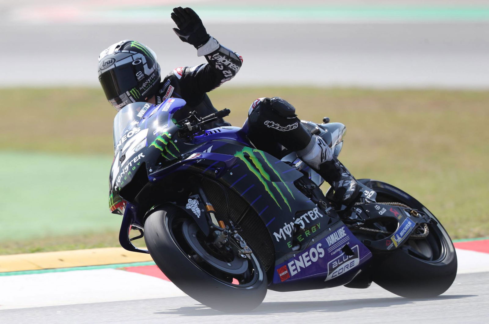 Quartararo shrugs off arm pump concerns for second MotoGP pole