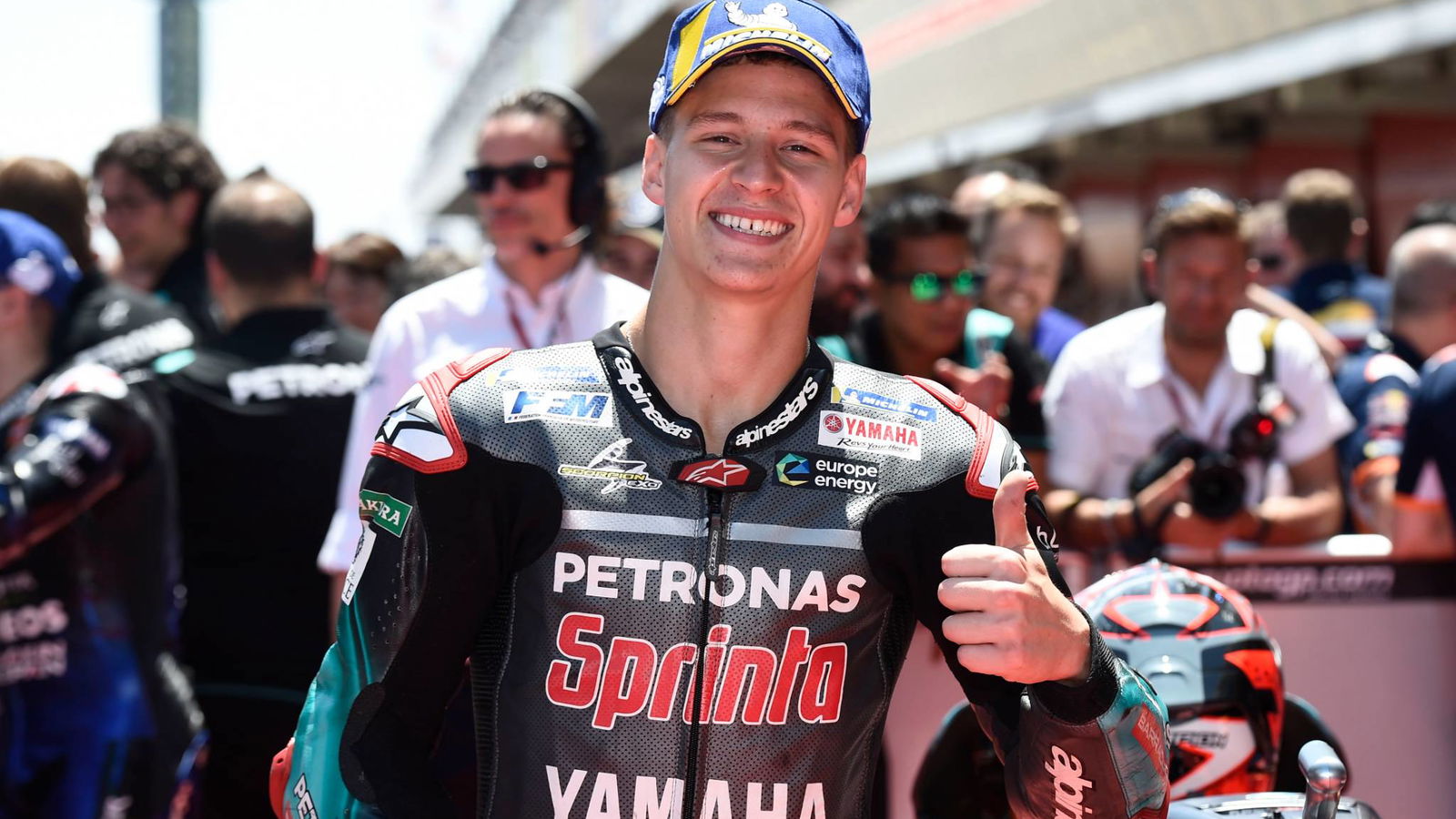 Quartararo shrugs off arm pump concerns for second MotoGP pole